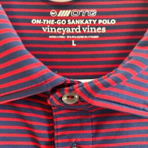 Men’s Vineyard Vines On the Go Sankaty Polo Large